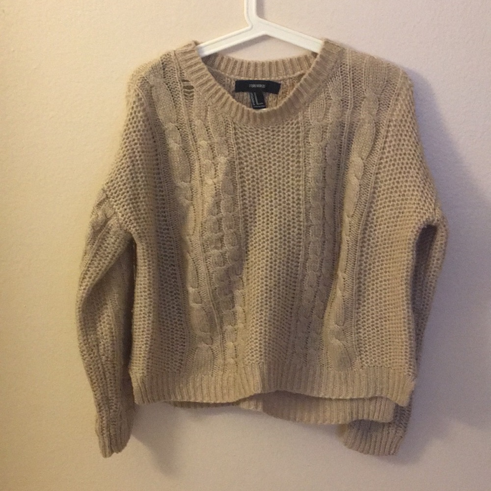 Beige sweater